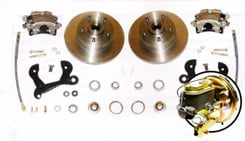 1958-64 FRONT DISC BRAKE CONVERSION (for use with 14 inch wheels) (kit)