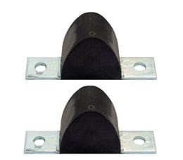 1958-64 FRONT CONTROL ARM BUMPERS, LOWER  (pr)