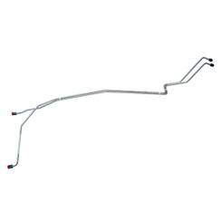 1959-64 TRANSMISSION COOLING LINES, W/700R4 TRANS, STANDARD COOLING,STAINLESS (pr)
