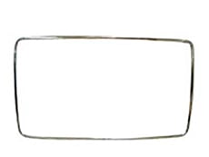1965-1966 EXTERIOR REAR GLASS MOULDING, 2 DR HT