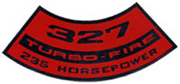 AIR CLEANER DECAL, 327-235