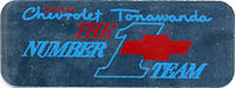 VALVE COVER DECAL, TONAWANDA NUMBER 1 TEAM