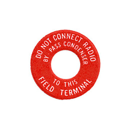 1958-62 GENERATOR TERMINAL TAG