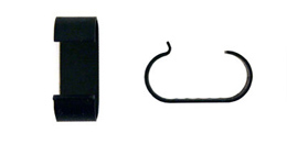 1958-76 TRANSMISSION LINE CLIPS (pr)