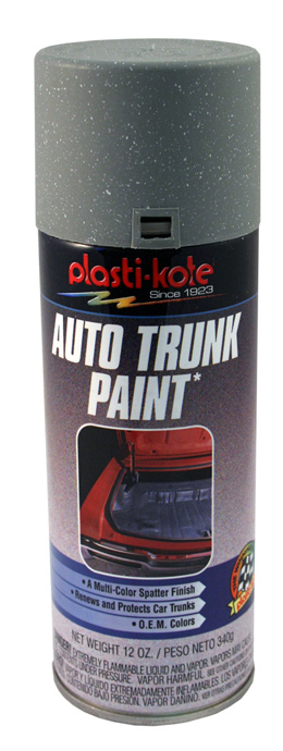 1958-65 TRUNK SPATTER PAINT, GREY AND WHITE (ea)