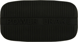 1958-68 POWER BRAKE PEDAL PAD, AUTOMATIC