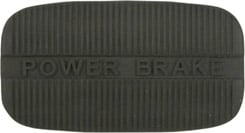 1958-68 POWER BRAKE PEDAL PAD, AUTOMATIC