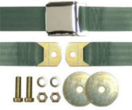 1958-70 SEAT BELT LT GREEN