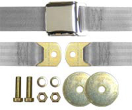 1958-70 SEAT BELT SILVER