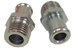 1958-76 HEATER HOSES, NIPPLES (pr)