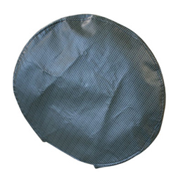 1958-76 SPARE TIRE COVER, HOUNDSTOOTH, FOR 15 INCH WHEEL (ea)