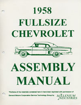 1958 ASSEMBLY MANUAL (ea)