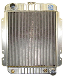 1958 ALUMINUM RADIATOR  (ea)