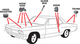 1958 BUMPER KIT 4 DOOR