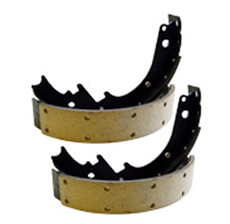 1958 BRAKE SHOES REAR (set)