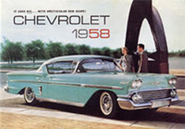 1958 COLOR SALES BROCHURE (ea)