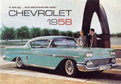 1958 COLOR SALES BROCHURE (ea)