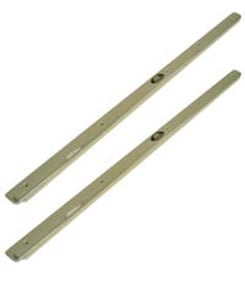 1958 DOOR SILL PLATES, 2 DR W/SCREW