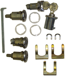 1958 IGNITION LOCK KIT, 2 & 4 DR. SEDANS (ea)