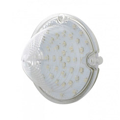 1958 PARKING LIGHT LENS, CLEAR, LED