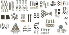 1959-60 CONVERTIBLE TOP BOLT KIT, 226 PCS.