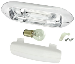 1959-60 DOME LIGHT ASSEMBLY, EL CAMINO (INCLUDES BEZEL & LENS)