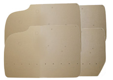 1959-60 DOOR PANEL BOARDS FRONT AND REAR 4 DR. HT