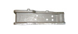 1959-60 FLOOR BRACE, UNDER REAR SEAT LEFT