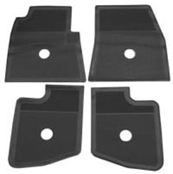 1959-60 ORIGINAL FLOOR MATS BLACK