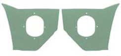 1959-60 KICK PANELS, LT GREEN