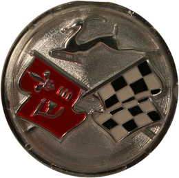 11959-60 SPEAKER EMBLEM, REAR SEAT