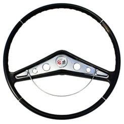 1959-60 STEERING WHEEL KIT, IMPALA, 17" (INCLUDES HORN RING,MOUNT HARDWARE AND EMBLEM)