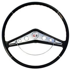 1959-60 STEERING WHEEL KIT, IMPALA, 17" (INCLUDES HORN RING,MOUNT HARDWARE AND EMBLEM)