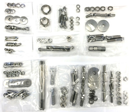 1959-64 FRONT SUSPENSION BOLT KIT, STAINLESS STEEL (set)