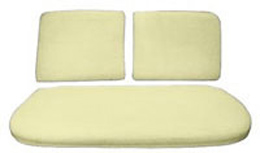 1959-68 SEAT BUN, FRONT, BENCH (3 PIECE SET)