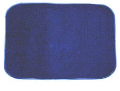 1961-64 CARPET TRUNK MAT, CONVERTIBLE NO LOGO, BLUE 80/20 (4 pc set)