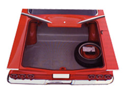 1959 TRUNK MAT, HT,SEDAN & CONV (waffle) (ea)