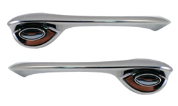 1960 DOOR HANDLES, REAR 4 DOOR