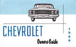 1960 OWNERS MANUAL (ea)