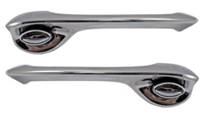 1961-1962 DOOR HANDLES REAR (PR)