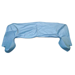 1961-63 CONVERTIBLE TOP BOOT, LIGHT BLUE