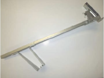1961-64 IMPALA DOOR GLASS REAR RUN CHANNEL, LEFT (ea)
