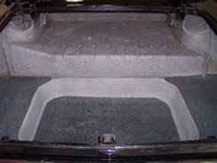 1961-64 TRUNK MAT, HT & SEDAN (crowesfeet) (ea)