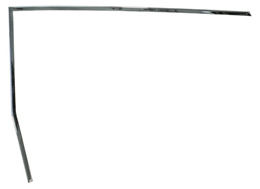 1961-1964 FRONT DOOR UPPER WINDOW FRAME, CONV