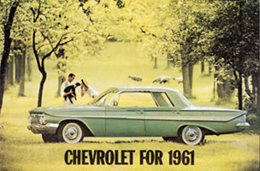 1961 COLOR SALES BROCHURE (ea)