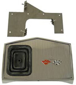 1961 CONSOLE SHIFT PLATE