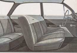1961 DOOR PANELS, FRONT/REAR, 4 DR HARDTOP, GRAY (SET)