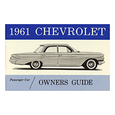 1961 OWNERS MANUAL (ea)