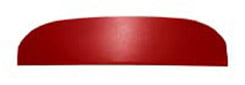 1961 REAR DECK SHELF,  2DR HT, RED, ALSO FIT 1962 BUBBLETOP