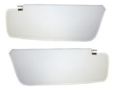 1961 SUNVISORS, HT AND SEDAN, STAR, WHITE